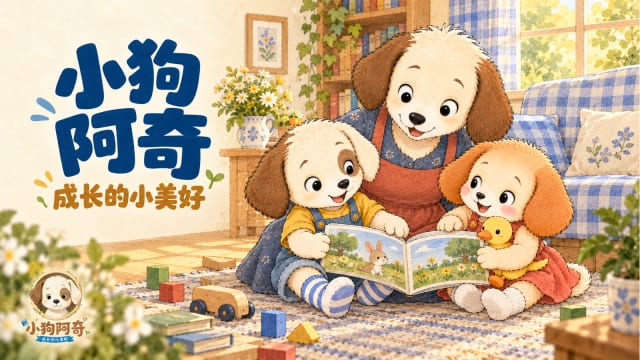 小狗阿奇 · 成长的小美好专辑封面