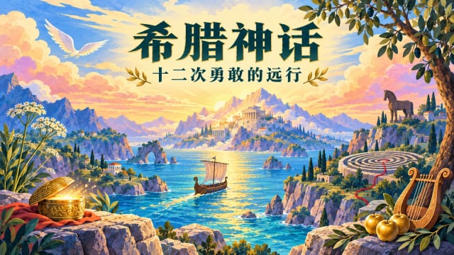 希腊神话·十二次勇敢的远行专辑封面