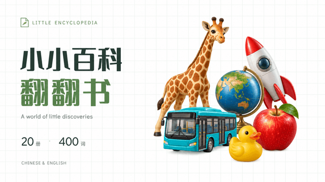 小小百科翻翻书专辑封面
