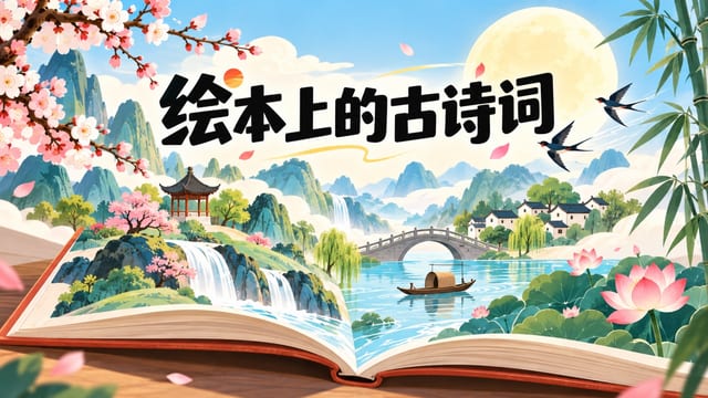 绘本上的古诗词专辑封面