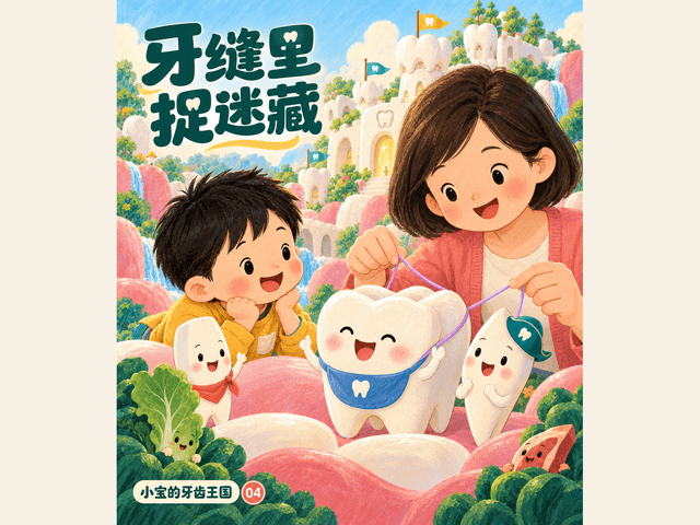 牙缝里捉迷藏绘本封面
