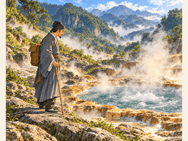 大地沸腾：腾越的火山与沸泉绘本封面