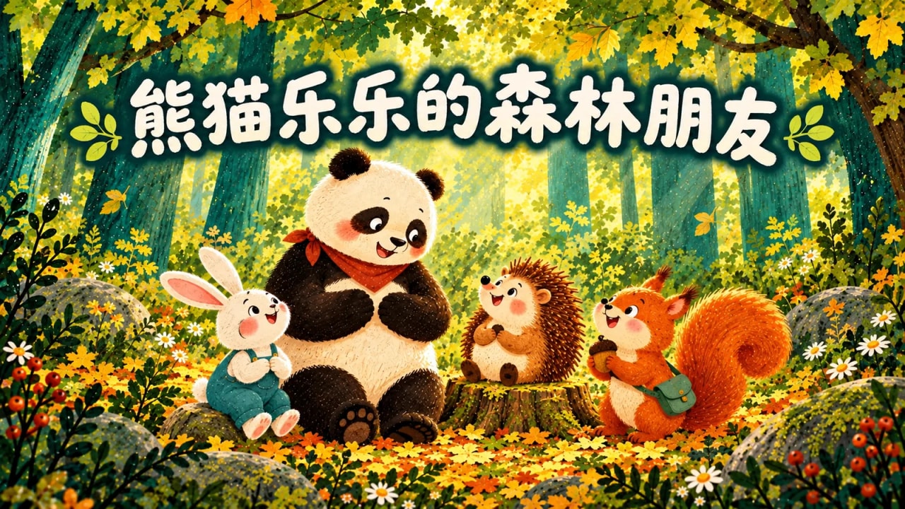 熊猫乐乐的森林朋友课程封面